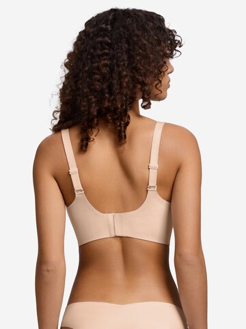 SHARICCA Push-up Bra 'SHARICCA Seamless Wireless Bra' in Beige