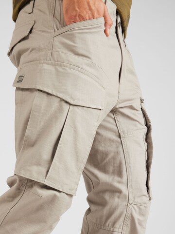 Effilé Pantalon cargo 'Rovic' G-STAR en beige