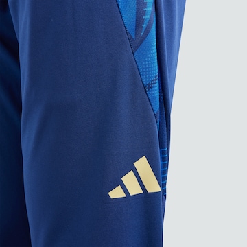 Coupe slim Pantalon de sport 'Tiro 24' ADIDAS PERFORMANCE en bleu