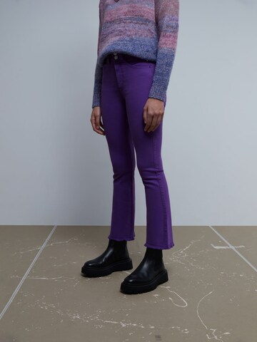 Scalpers Flared Jeans 'Luna' in Purple