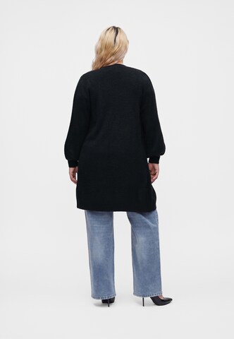 Vero Moda Curve - Casaco de malha 'VMRUBELLEFILE' em preto