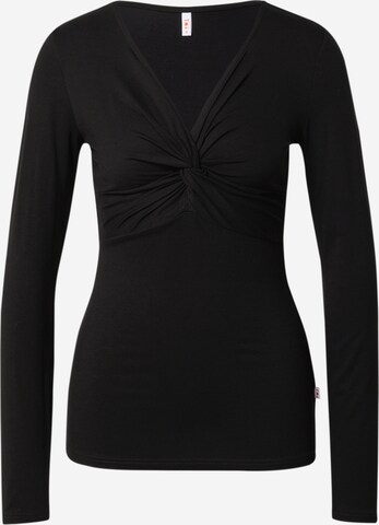 Blutsgeschwister Shirt 'Lacy' in Black: front