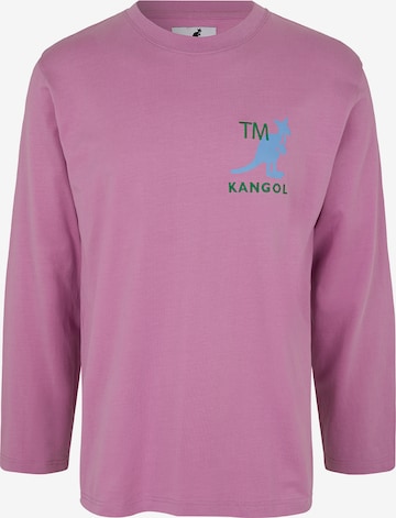 KANGOL Shirt 'Harlem' in Purple: front