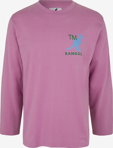 KANGOL Shirt 'Harlem' in Lila: predná strana