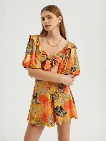 Camicia da donna di Hiccup in arancione