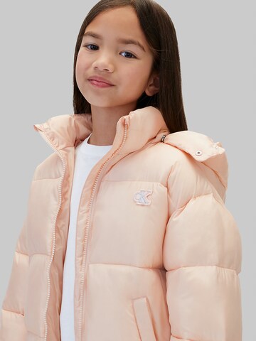 Calvin Klein Jeans Regular Jacke in Orange