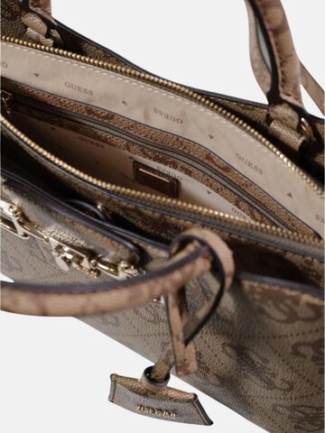 GUESS Handbag 'GUESS BORSA A MANO JANIE LOGO' in Brown