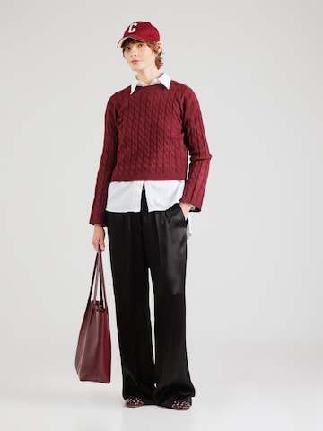 VERO MODA Sweater 'AWLORELLA' in Red
