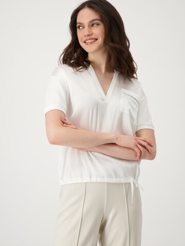 monari Blouse in Wit: voorkant