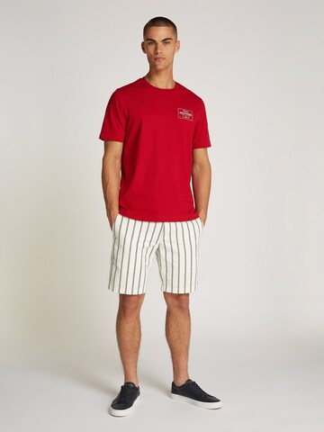 TOMMY HILFIGER Футболка в Красный