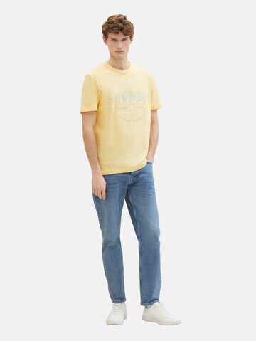 T-Shirt TOM TAILOR en jaune