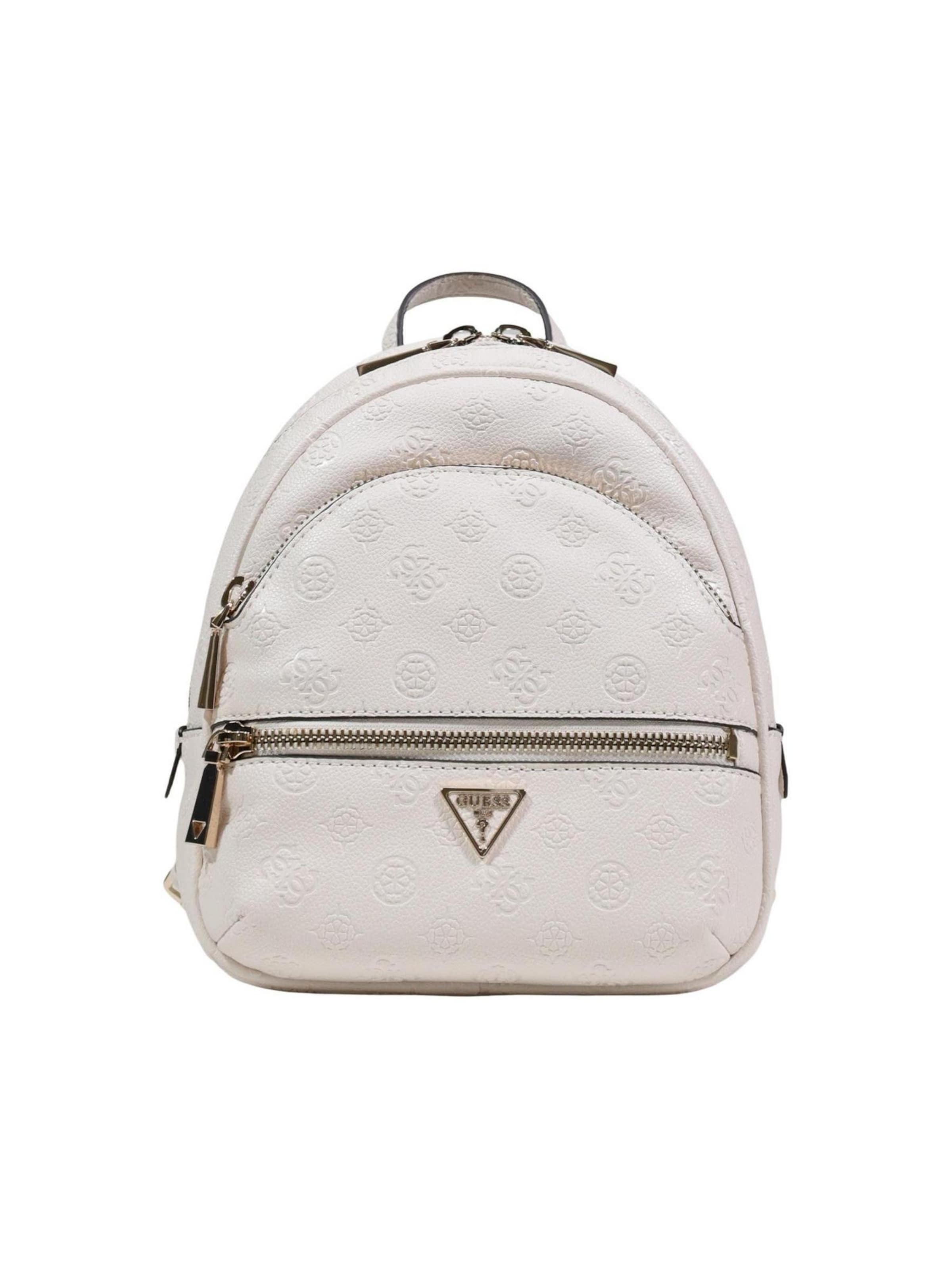 Zaino 'MANHATTAN II BACKPACK HWPD71 18320' in One Size GUESS di colore crema, Visualizzazione prodotti