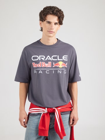 NEW ERA Футболка 'RBULLF1' в Серый: спереди