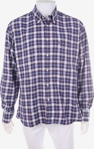 TOMMY HILFIGER Button-down-Hemd XL in Lila: predná strana