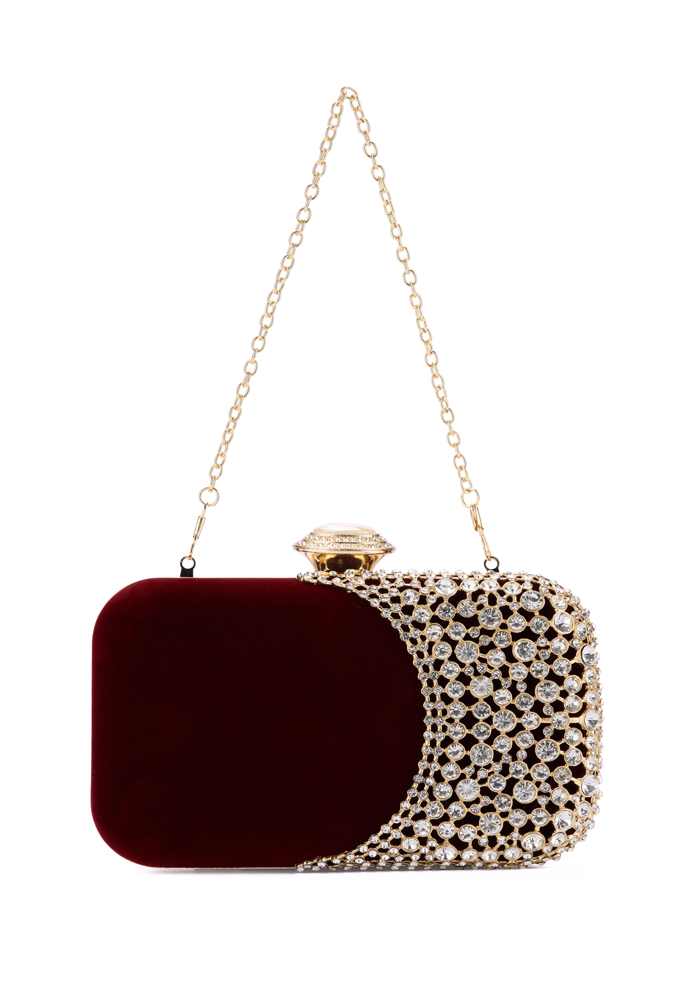 faina - Clutches em vermelho: frente