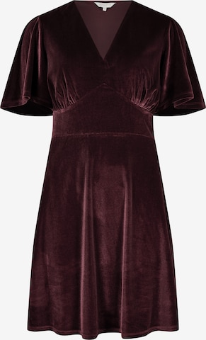 Robe de cocktail Apricot en rouge : devant