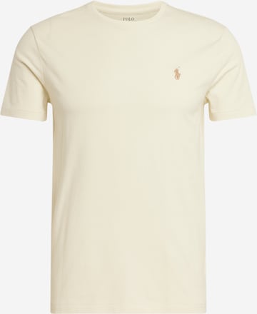 Coupe regular T-Shirt Polo Ralph Lauren en beige : devant