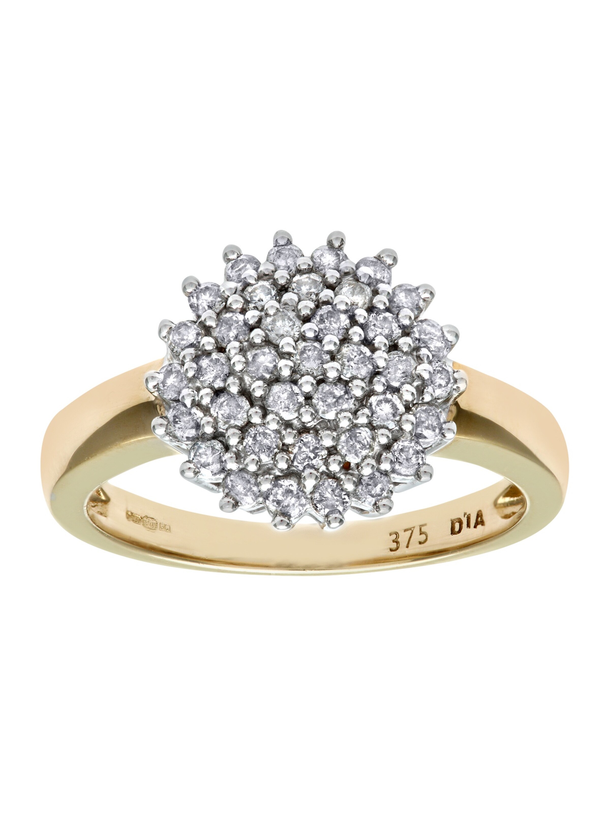 DIAMANT LETERNEL Ring in Gold: front