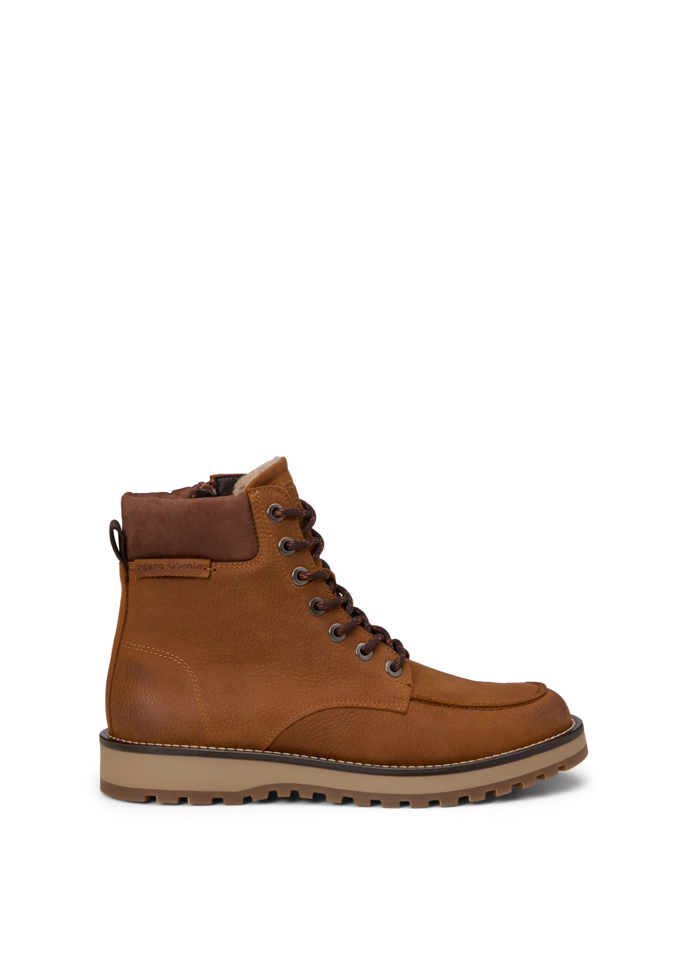 Marc O'Polo Schnürboots 'Jack' in Beige: Seite