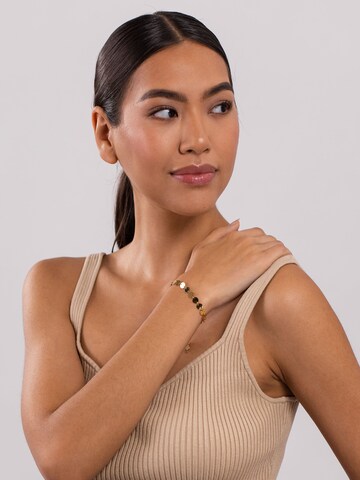 PURELEI Armband 'Kalani' in Goud: voorkant