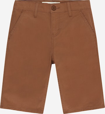 Levi's Kids Regular Pants in Brown: front