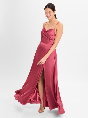Marie Lund Kleid in Pink: Vorderseite