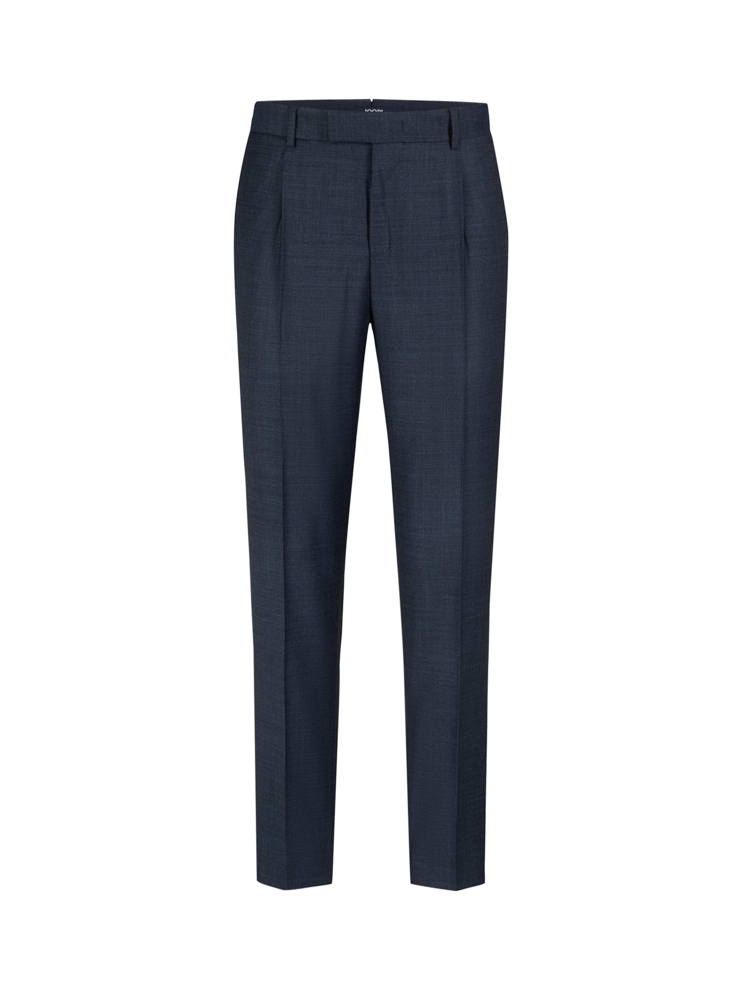 JOOP! Slimfit Bandplooibroek in Blauw: voorkant