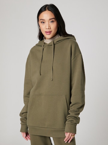 ABOUT YOU x Alvaro Soler Sweatshirt 'Michel' in Green