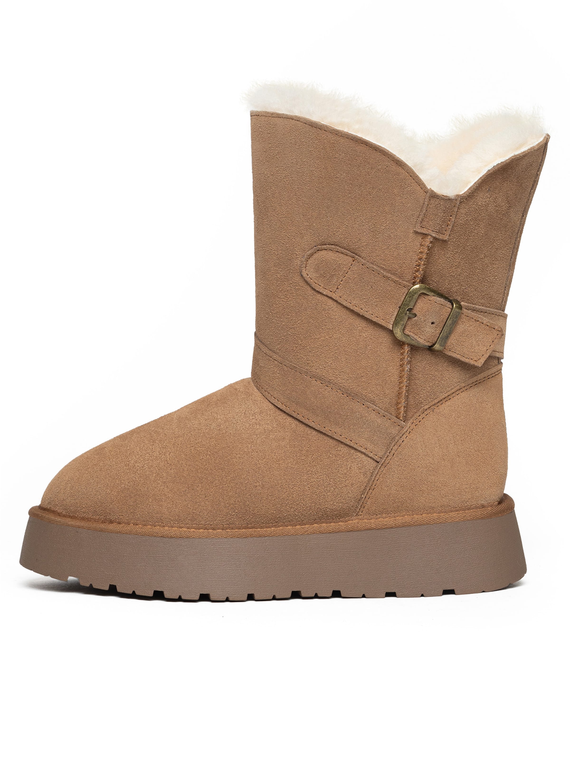 Gooce - Botas 'Blume' en marrón: frente
