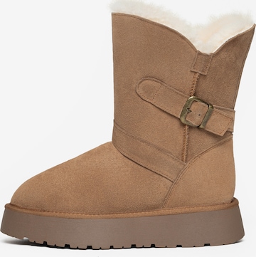 Boots 'Blume' di Gooce in marrone: frontale