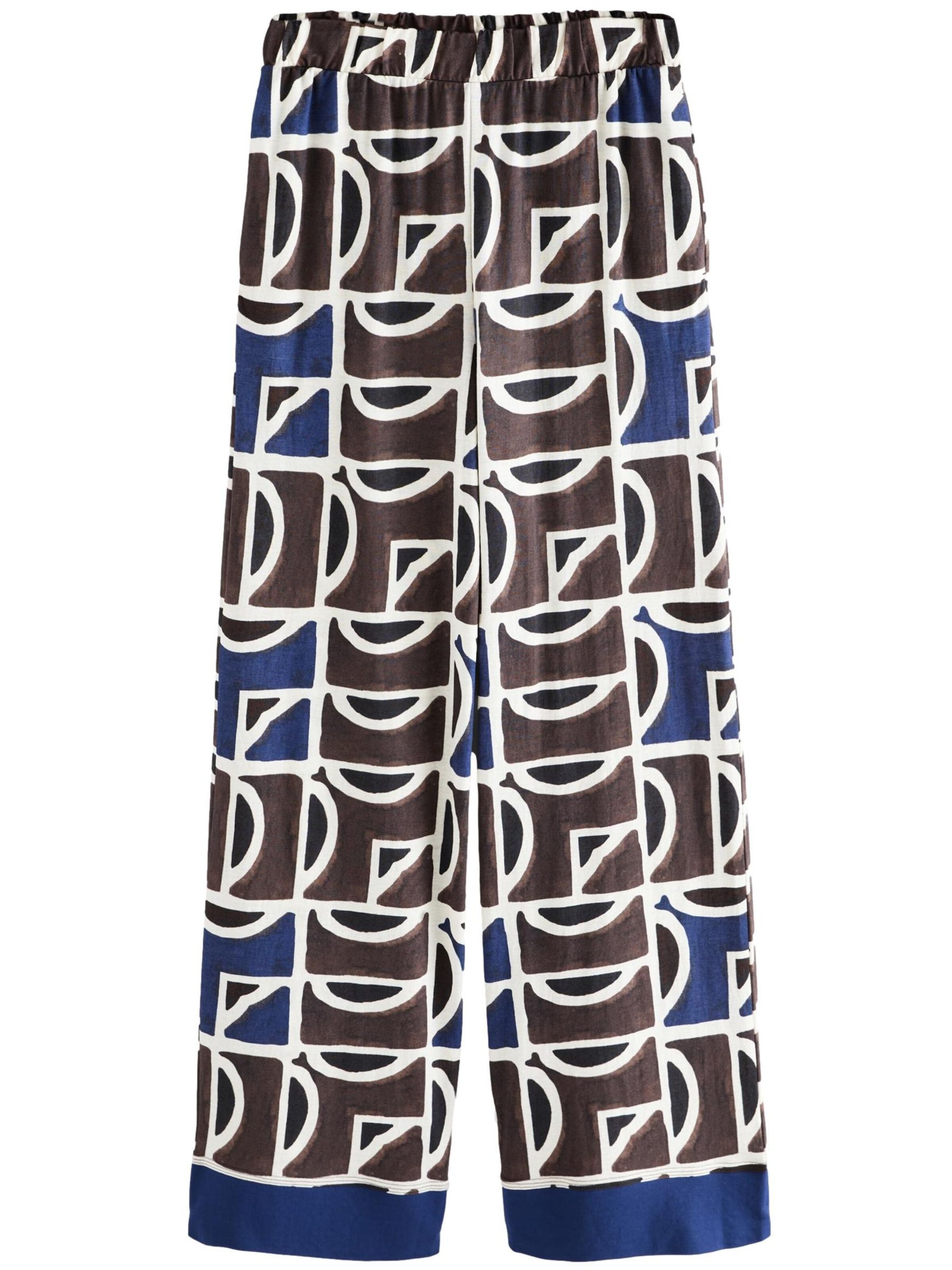 Next Široke hlačnice Hlače | modra barva: sprednja stran