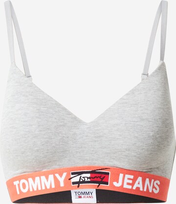 Reggiseno di Tommy Jeans in grigio: frontale