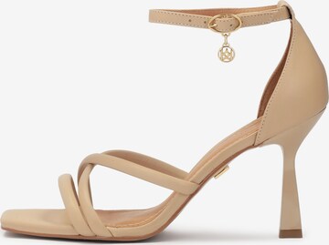 Kazar Sandals in Beige: front