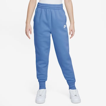 Nike Sportswear Tapered Pants 'CLUB FLEECE' in Blue: front