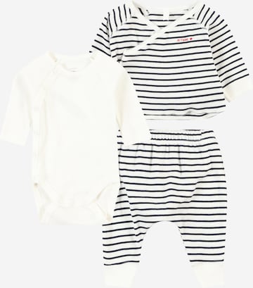 PETIT BATEAU Szettek 'Dreiteiler' - fehér: elől