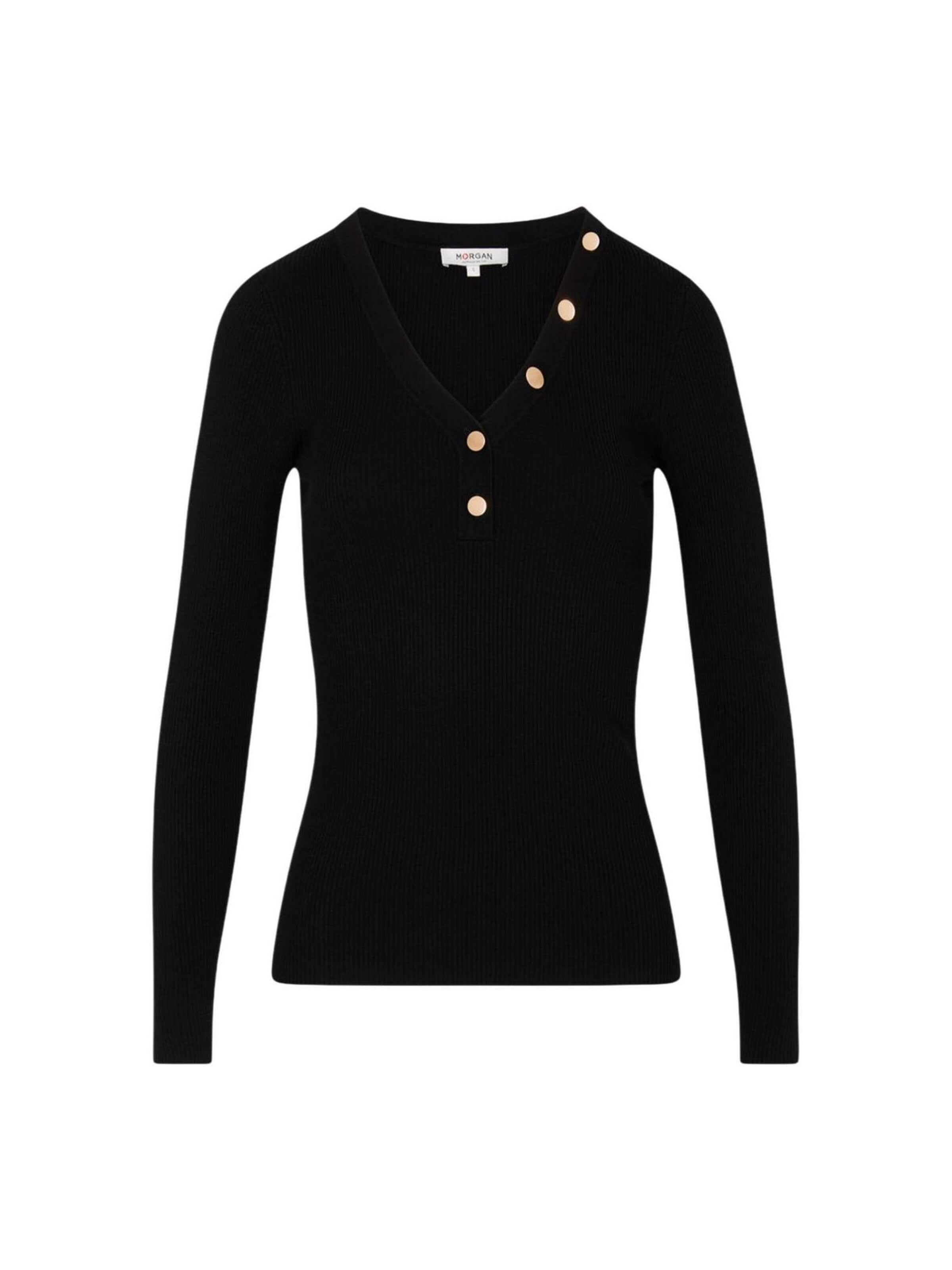 Pullover '261-MBANBIN' di Morgan De Toi in nero: frontale