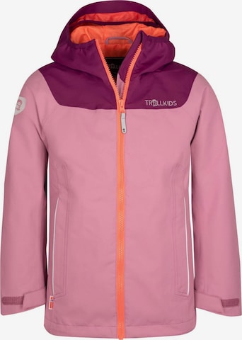 TROLLKIDS Between-Season Jacket in Purple: front
