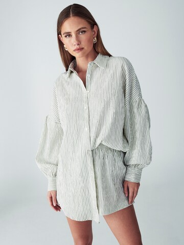 St MRLO Blouse 'ELLIE' in Beige: front