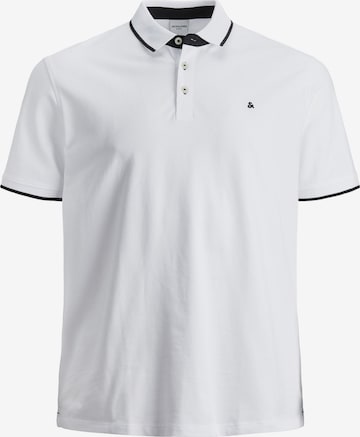 Maglietta 'JJEPaulos' di Jack & Jones Plus in bianco: frontale