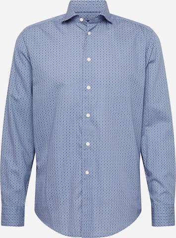 ETON Regular fit Button Up Shirt in Blue: front