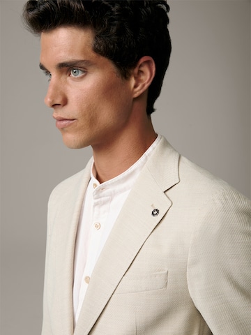 STRELLSON Slim fit Suit Jacket in Beige