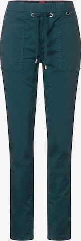 CECIL Tapered Pants in Green: front