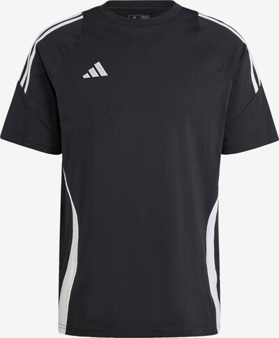 ADIDAS PERFORMANCE T-Shirt fonctionnel 'Tiro 24' en noir / blanc, Vue avec produit