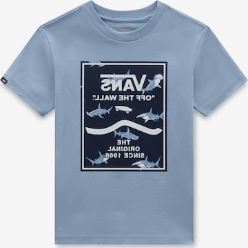 VANS - Camiseta en azul: frente