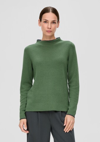 Pull-over s.Oliver en vert : devant