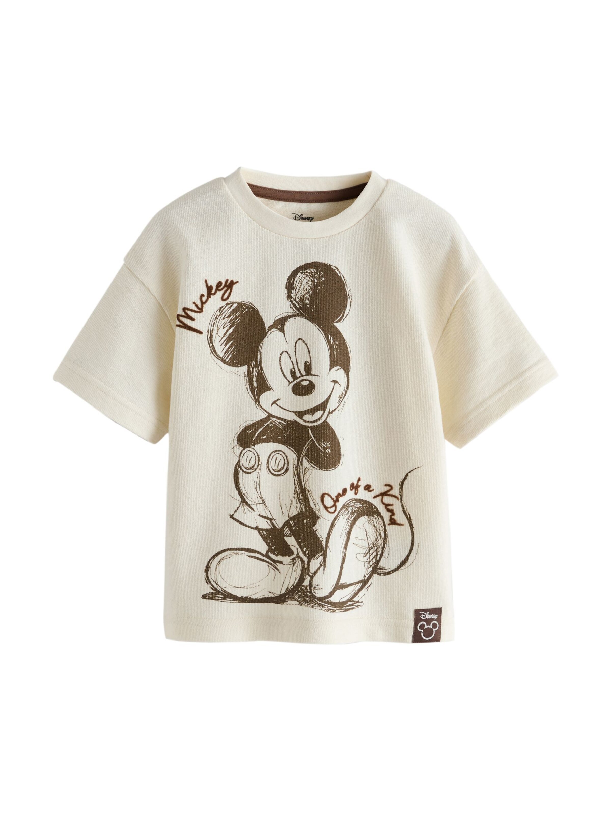 Next - Camisola 'Mickey Mouse' em bege: frente