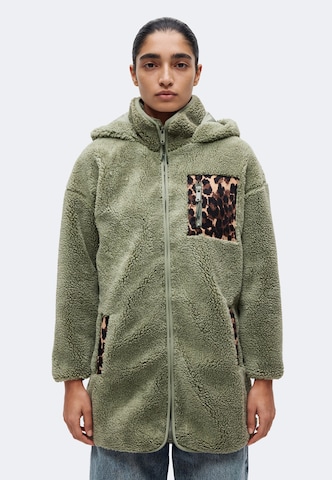 Hailys Fleece jacket 'Te44ddy' in Green: front