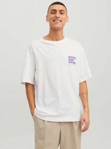 JACK & JONES T-Shirt 'Belize' in Weiß