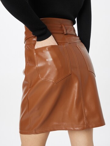 Esqualo Skirt in Brown