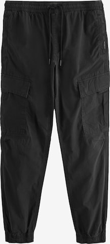 Pantalon cargo Next en noir : devant